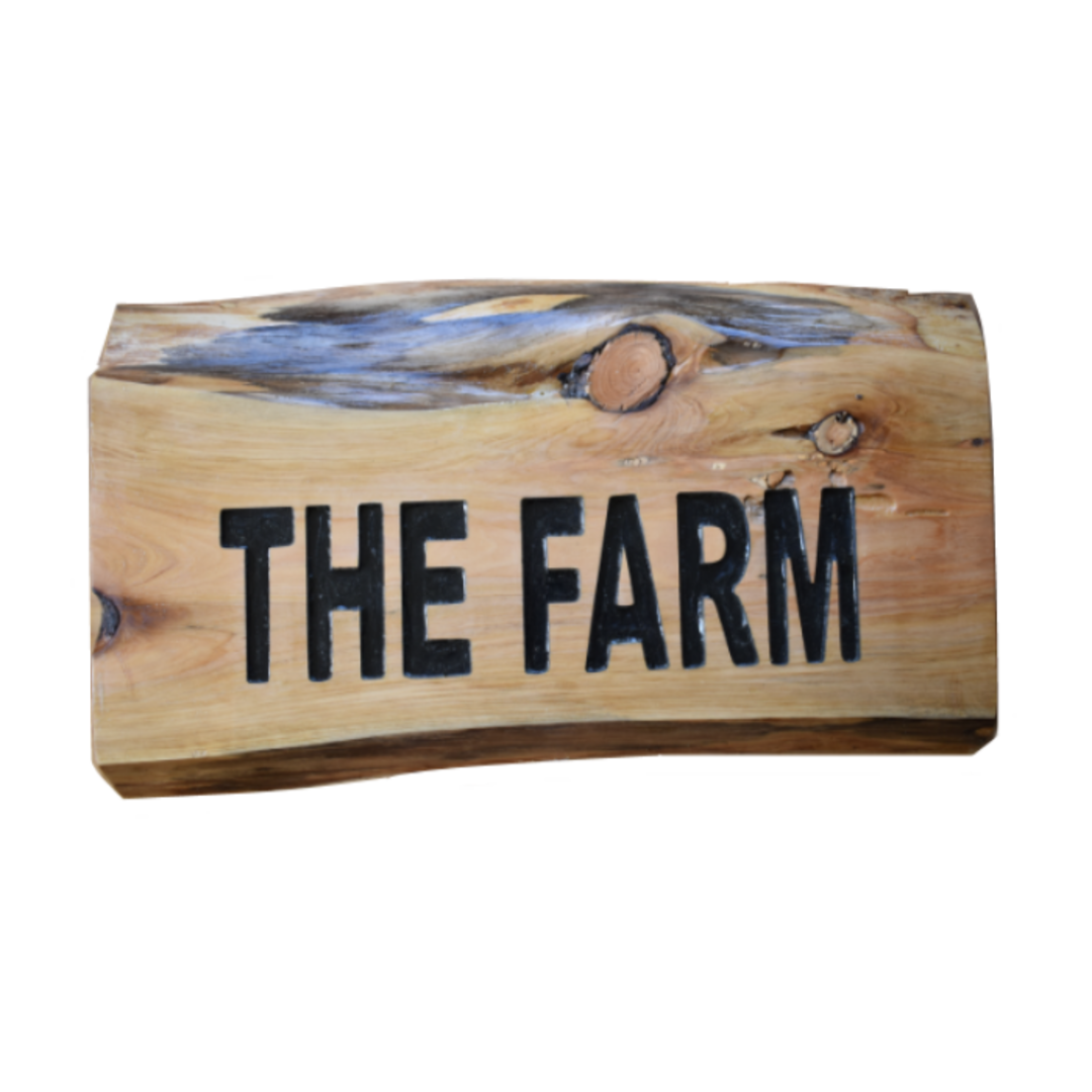 Macrocarpa 'The Farm' Sign image 0